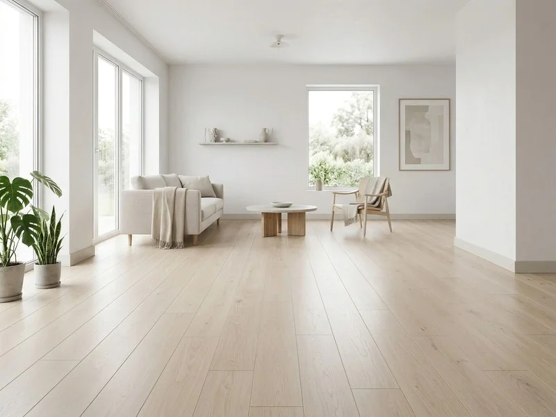 Pale linen-toned engineered oak