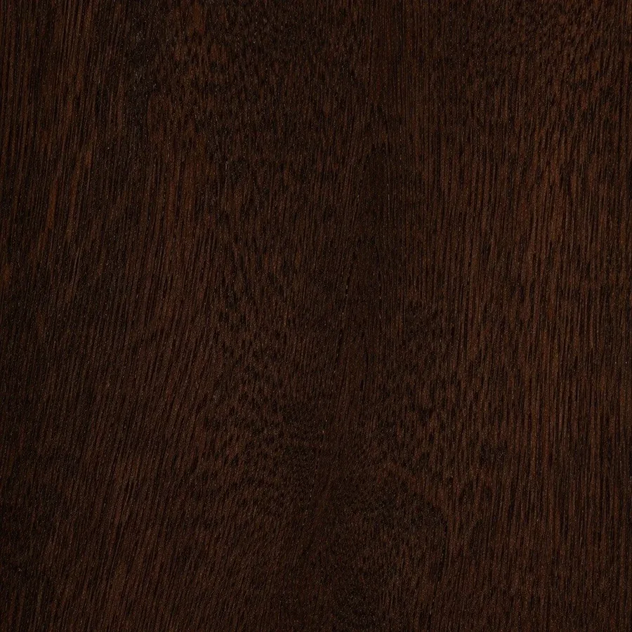 Black Cherry Oak dark red-brown engineered oak flooring swatch, LIGNORA Bespoke Collection