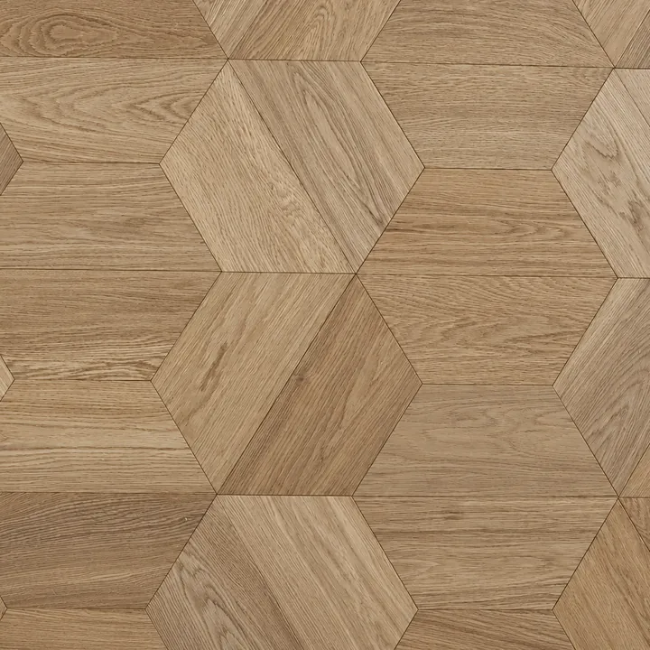 DC09 Hive Oak geometric parquet flooring