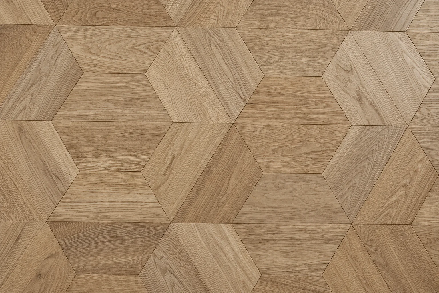 DC09 Hive Oak — engineered oak geometric parquet flooring