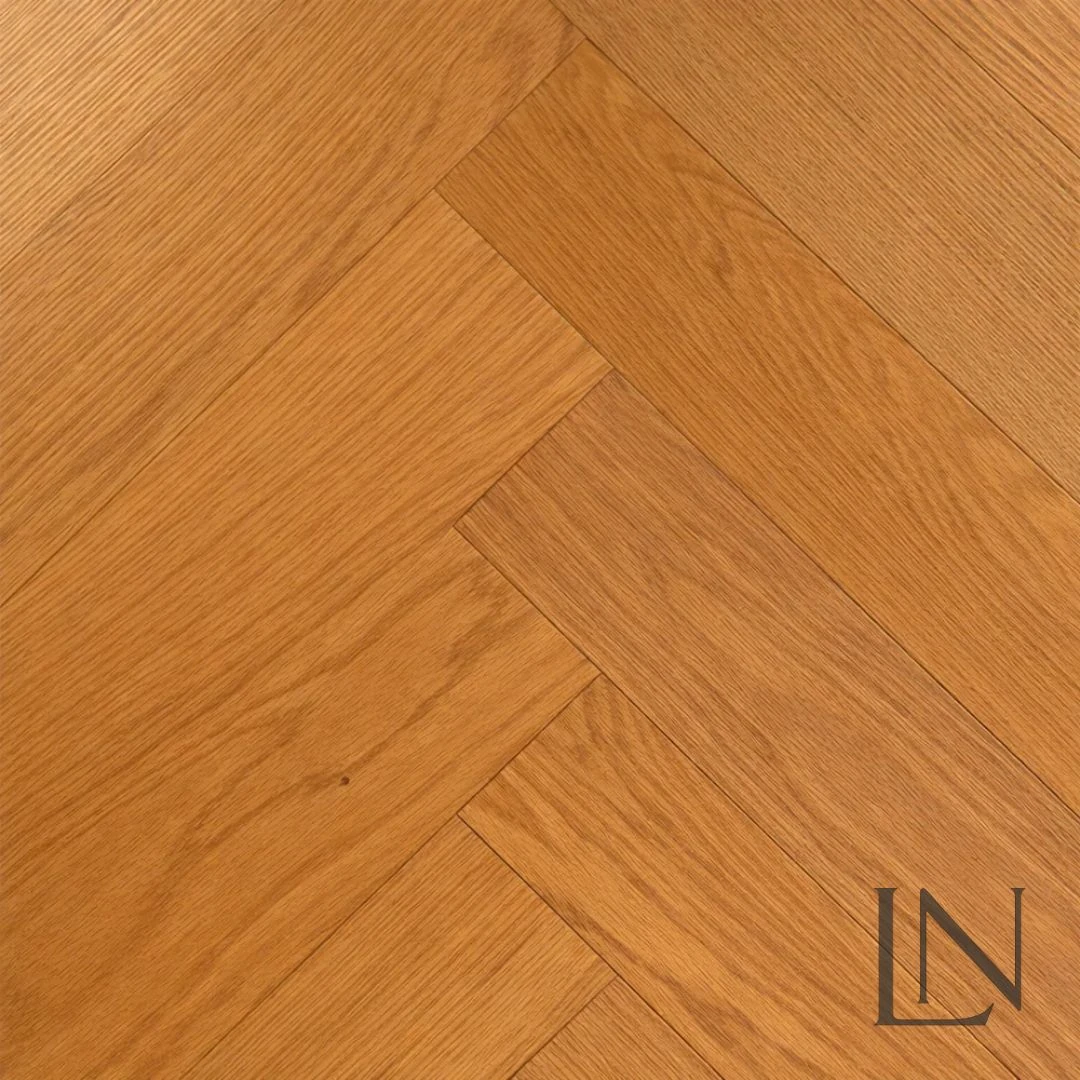 American Oak Herringbone Mellow 90x450mm