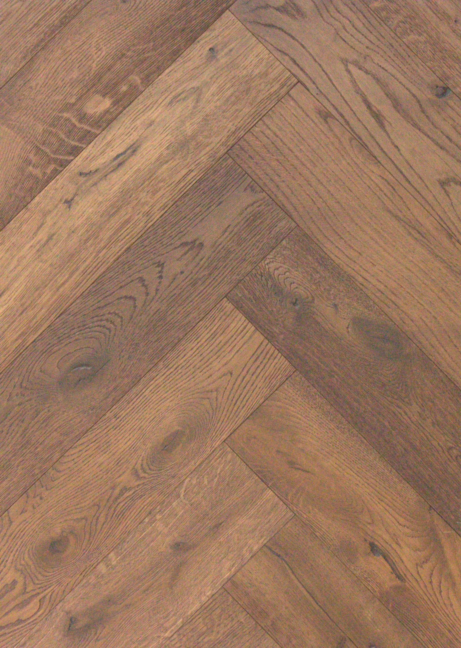 LN100 Antique Brown Oak engineered oak flooring — 14mm × 125mm × 600mm