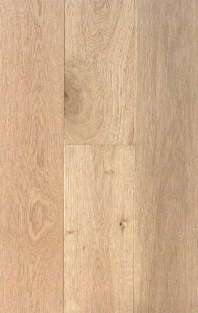 Linseed Oak engineered oak 190mm plank flooring, brushed and UV oiled finish, LIGNORA LN412