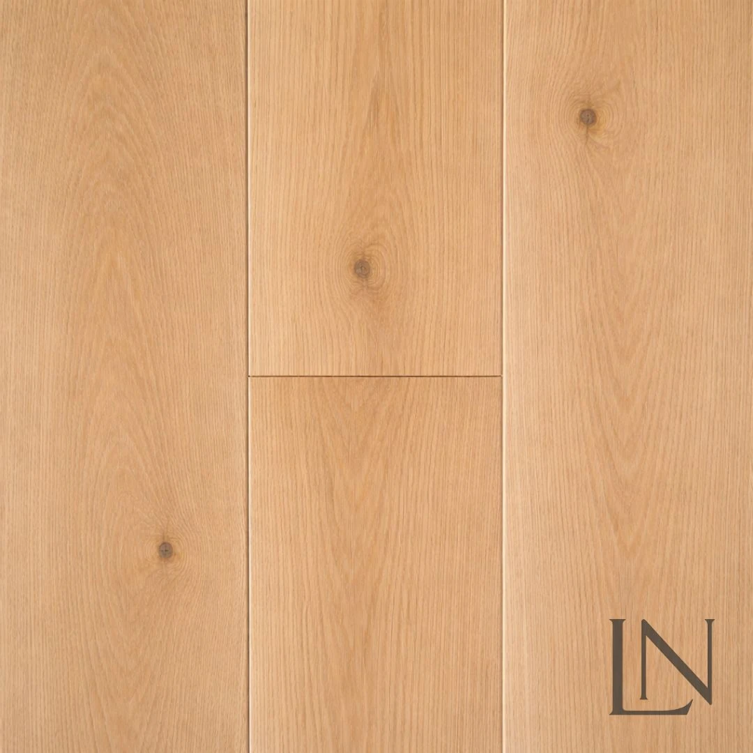 LN05 Scandinavian Natural Oak engineered oak flooring 190mm