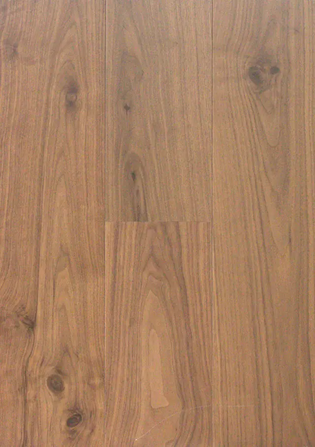 Engineered walnut 190mm plank flooring, UV lacquered finish, LIGNORA LN200