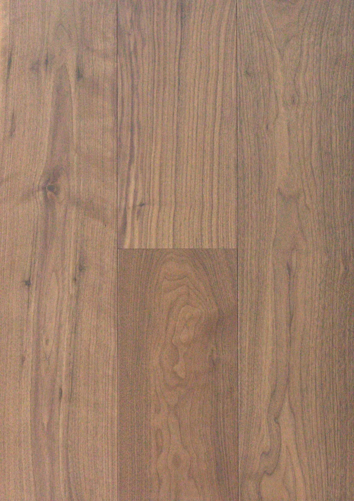 Engineered walnut 190mm plank flooring, UV oiled finish, LIGNORA LN201