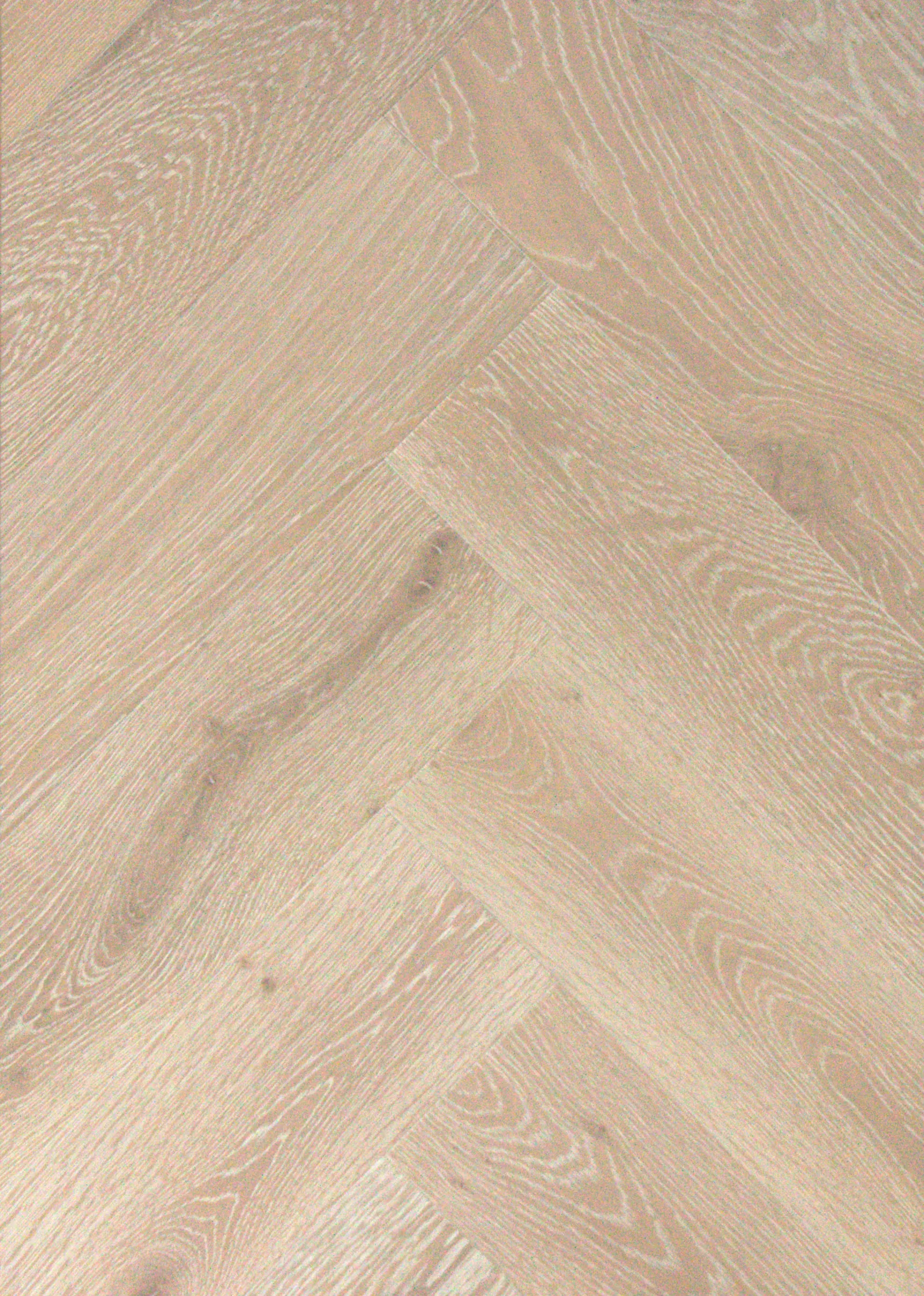 LN110 Whitewashed Oak engineered oak flooring — 14mm × 150mm × 600mm