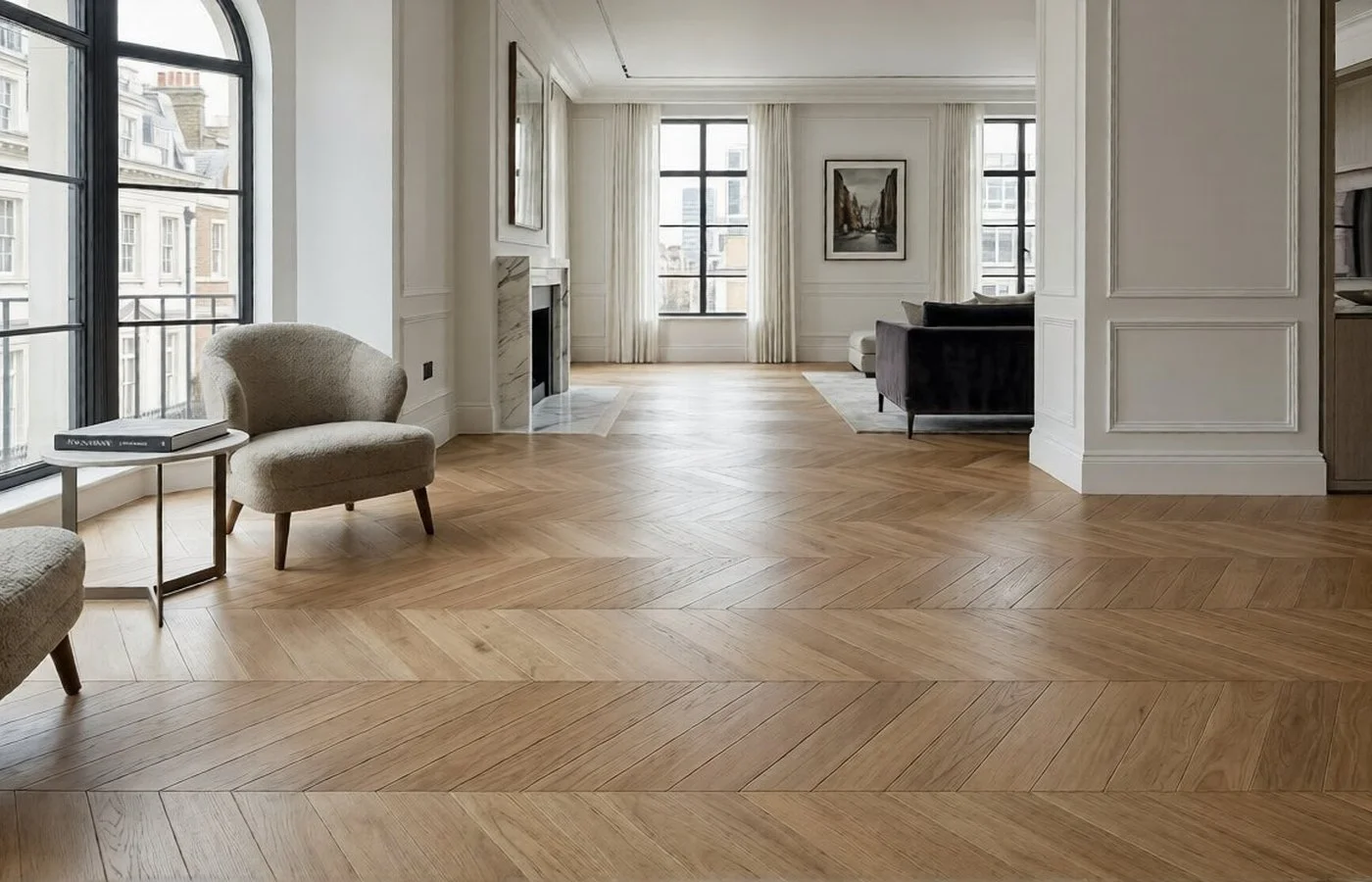 Chevron installation, Mayfair