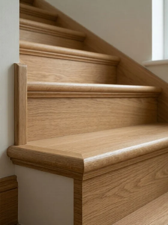 Oak staircase treads