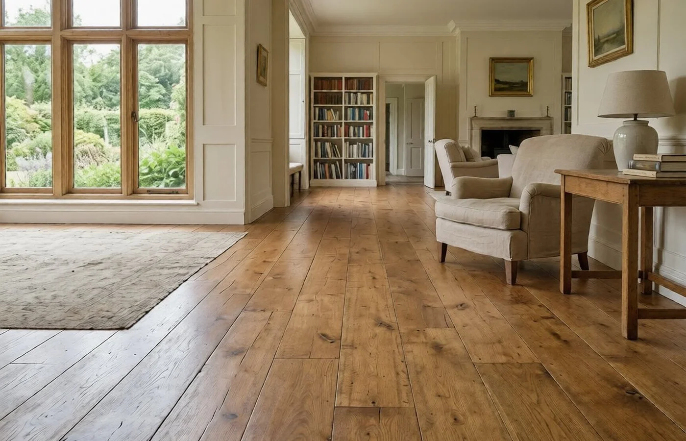 Reclaimed oak flooring, Sevenoaks