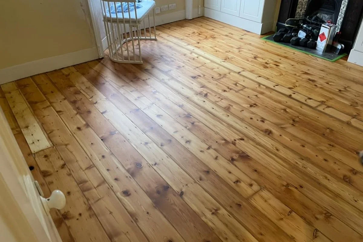 Victorian pine restoration, Dulwich